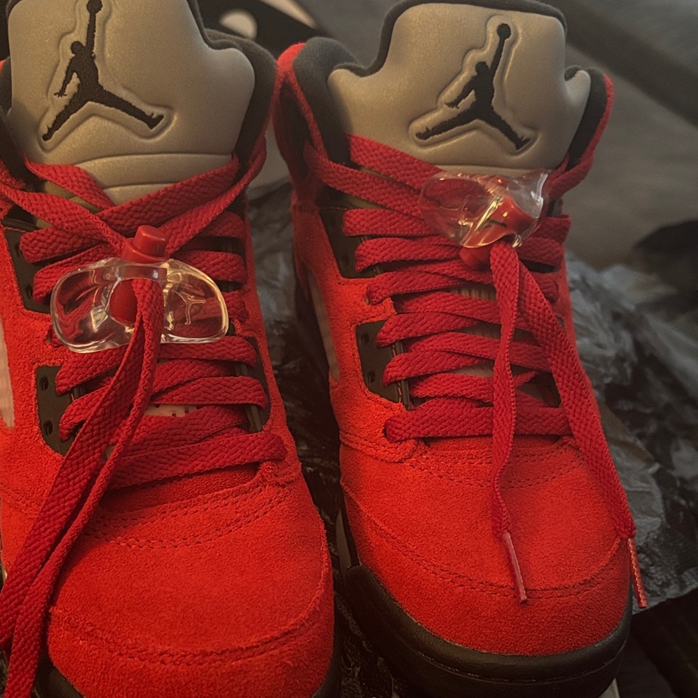 Red Air Jordan Sneakers